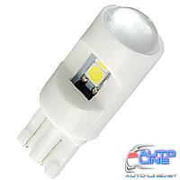 LED-лампа W5W керамическая - Cyclone T10-087 CER 3030-6 12-24V