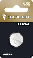 Батарейка дискова Enerlight CR2016 Lithium 3V літієва (таблетка)