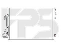 Радиатор кондиционера Dacia Logan, Renault Megane, Sandero (AVA)