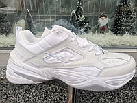 Мужские демисезонные кроссовки Nike Monarch TEKNO кожаные белые р 41-46 ()