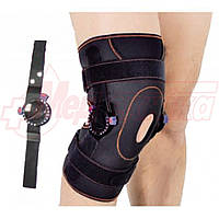Відкривний ортез колінного суглоба з регульованою бічною стабілізацією (неопрен) A7-043