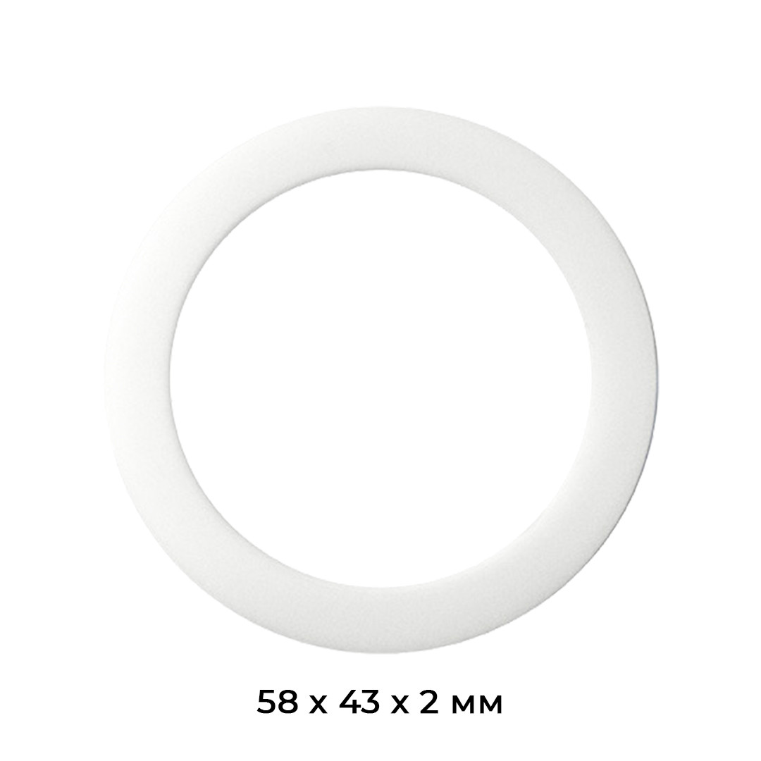 Прокладка тена (58 x 43 x 2мм) PTFE