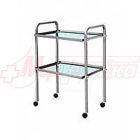 Стіл медичний інструментальний СІ (скляні полиці)