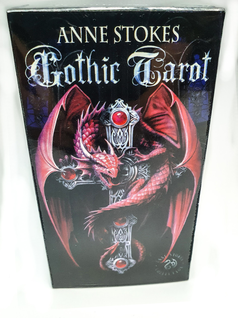 Карти Anne Stokes Gothic Tarot. Готичне Таро Анни Стокс. Таро драконів, фей та міфічних істот.