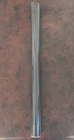Пленка матовая калька флористическая "Перламутровый кант" 60 см Х 10 м черный
