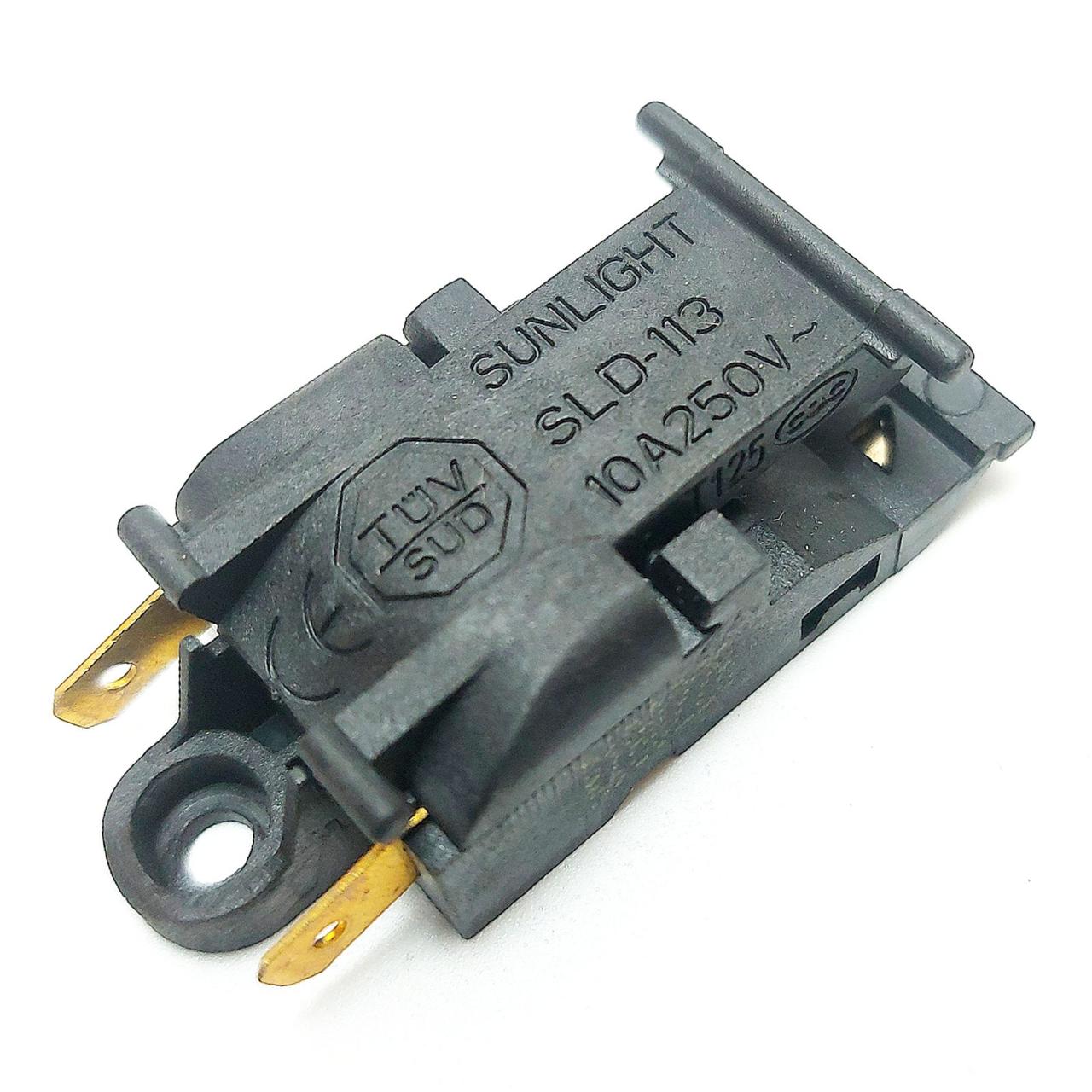 Кнопка-вмикання на електрочайник SLD 113 10A 250V термореле (парове реле)