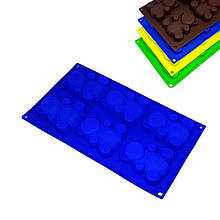 Силіконова форма MagicKitchen №153 Ведмедики Барні 6 в 1