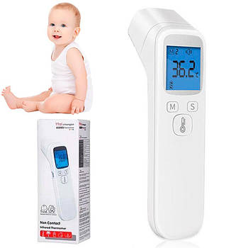 Безконтактний цифровий термометр Ytai Changan, інфрачервоний, Білий / Електронний градусник