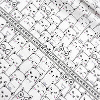 Польська бязь "Кішки контурні в кіно", фото 2