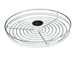 Полиця-сітка ALVA D=350/50 хром (з кріпленням)