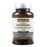 Гуарана Экстракт 120 кап Singularis Superior Guarana 500 mg США Доставка из ЕС