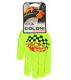 Doloni рукавички захисні трикотажні з ПВХ малюнком, розмір 10, Авто 4110, фото 3
