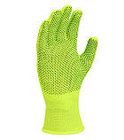 Doloni рукавички захисні трикотажні з ПВХ малюнком, розмір 10, Авто 4110, фото 4