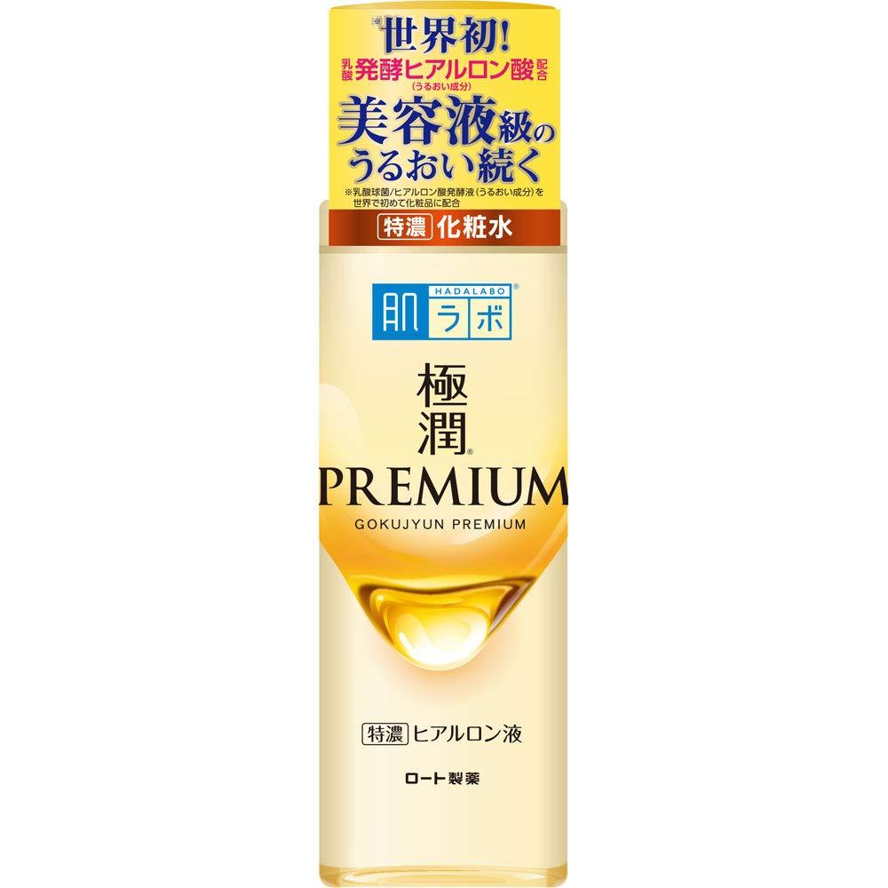 Преміум зволожуючий лосьон із 7 видами гіалуронової кислоти HADA LABO Gokujyun PREMIUM Hydrolyzed Hyaluronic Acid Lotion 170ml