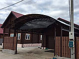 Навіс для авто за індивідуальним проектом для будинку, фото 4