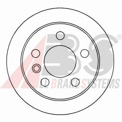 Гальмівний диск перед. T4 -02/96 (R14)(1.9/2.4) (260x16), фото 1