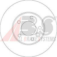 Гальмівний диск передній (R16, 308x29.5mm) VW Transporter T5 03 - 17524 ABS