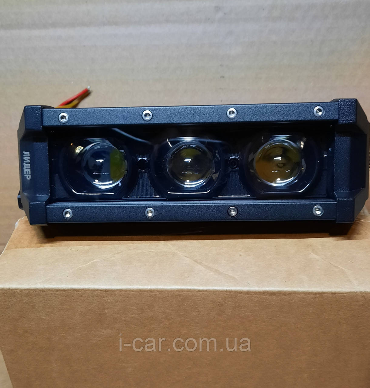 Новинка! Балка фара 27W ближний и дальний свет.