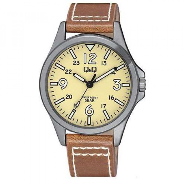 Чоловічий класичний наручний годинник Q&Q QB12