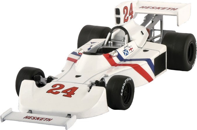 Formula 1 Auto Collection №69 - Hesketh 308 - Джеймс Хант (1975) | Колекційна модель 1:43 | Centauria