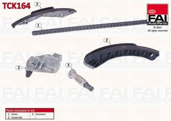 К-кт ланцеюга ГРМ права головка (ланцюг + натяж.+3 направ.) BMW 5 (E61, E61N) 04-/X5 (E53) 4.4 03-, фото 1