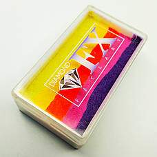 Аквагрим Diamond FX спліт кейс 28 g Острів збудження, фото 4