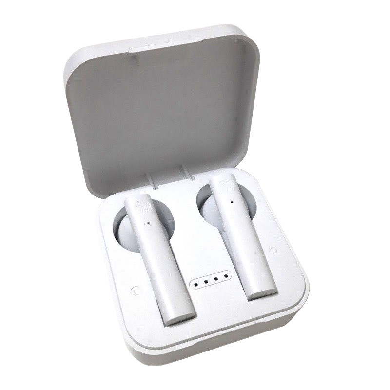 Бездротові навушники AirDots PRO MI у кейсі Білі, фото 1