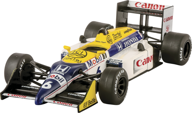 Formula 1 Auto Collection №73 - Williams FW11B - Нельсон Піке (1987) | Колекційна модель 1:43 | Centauria