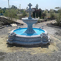 Садовый фонтан "Виват в малом бассейне"