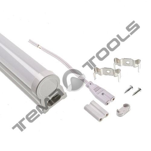 Лінійний світильник LED T5-600-6400K-9W-220V-800L (ЛПО 1х600)