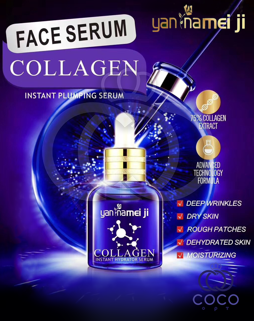 Сироватка для обличчя Collagen з колагеном 30 ml