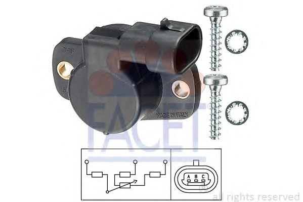 Датчик положення дросельної заслінки Logan/Sandero 1.4/1.6i 04-, фото 1