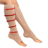 Компресійні гольфи на блискавці Zip Sox допомога при варикозі, фото 3