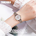 Наручний жіночий годинник Skmei 1533 Золотисті, фото 7