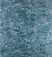 Декоративна 3D панель самоклейка під цеглу DEEP SEA (067)