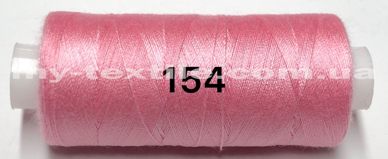 Швейна Нитка 40s/2 400 ярдів Kiwi №154 Ніжно Рожевий, фото 1