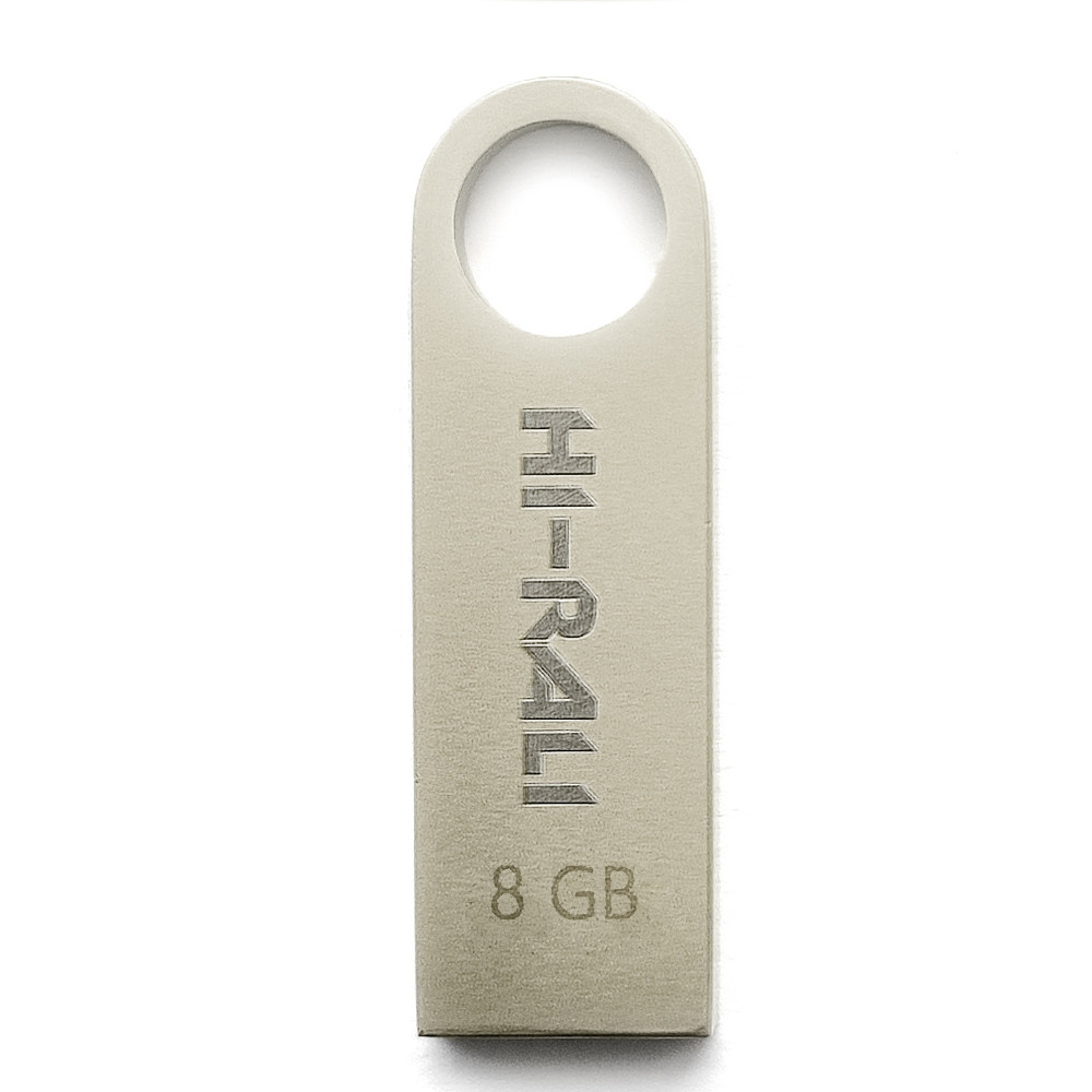 Накопичувач USB 8GB Hi-Rali Shuttle серія срібло