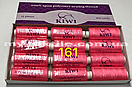 Нитка швейна 40s/2 400 ярдів Kiwi No161 Яскраво-червона, фото 2