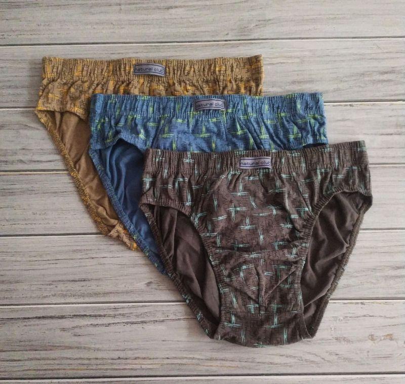 Труси чоловічі плавки бавовна Палочки Natural Club Польща розмір М