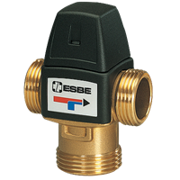 ESBE VTA322 Термостатичний клапан зовн. 1" DN20 35-60°С kvs 1,6, для ГВП