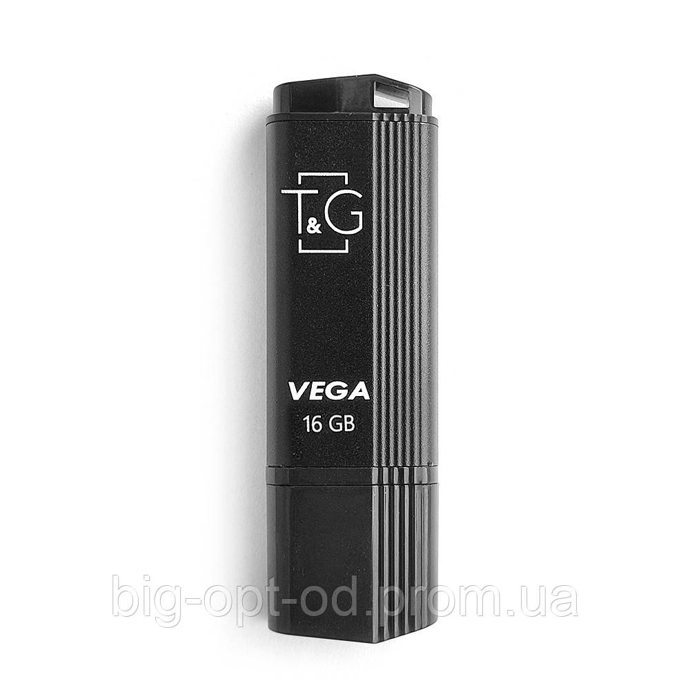 Накопичувач USB 16GB T&G Vega серія 121 Black