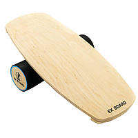 Балансборд Ex-board Easy синий валик 12,5 см (ex016)
