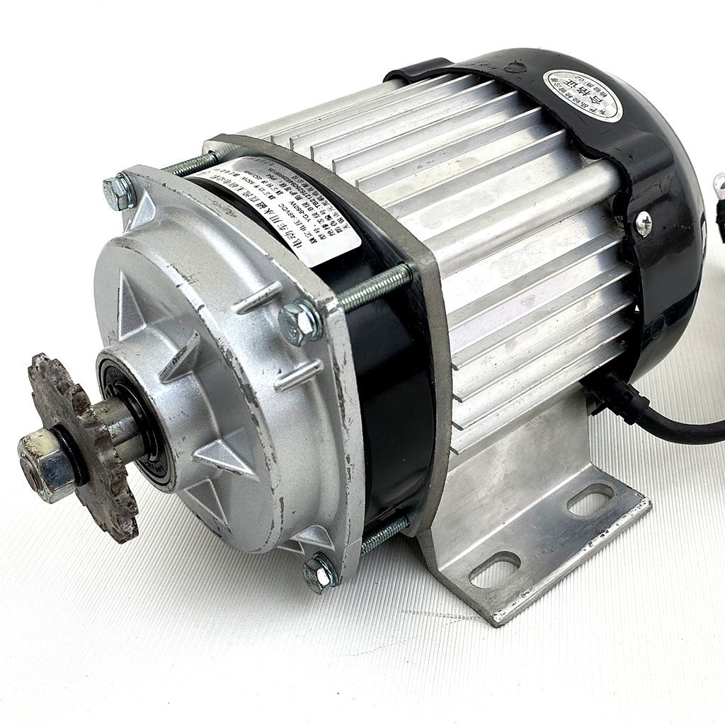 Електродвигун BLDC 48V 550W, 10A з планетарним редуктором