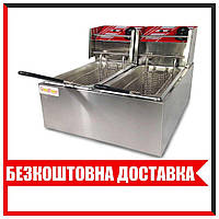 Профессиональная двойная фритюрница GoodFood EF44