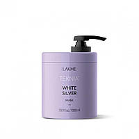 Тонирующая маска для нейтрализации желтого оттенка Lakme Teknia White Silver Mask 1000