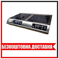 Плита индукционная GoodFood IC30 DOUBLE (мощность 3+3 кВт)