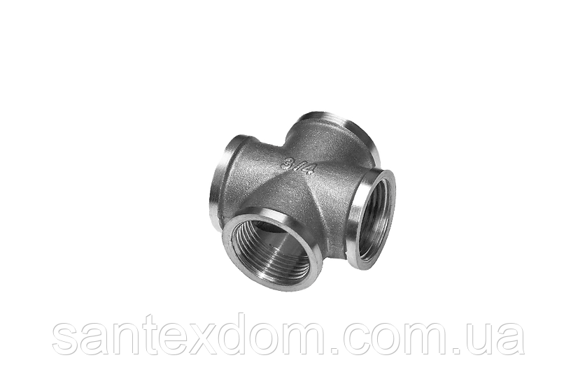 Хрестовина 3/4" В-3/4" В-3/4" В-3/4" В (Ni), фото 1