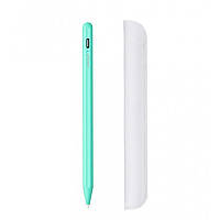 Стилус Goojodoq для планшета Apple iPad 2018-2021 9 Gen Magnetic USB-C 1.2mm Turquoise (4000880993452G)