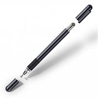 Стилус универсальный SK 2 в 1 Capacitive Drawing Point Ball Black (1005001657604970B)