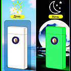 Запальничка usb + світна вночі + турбо 33624, фото 2